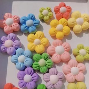 Keychain Foam Clay Series Flowers